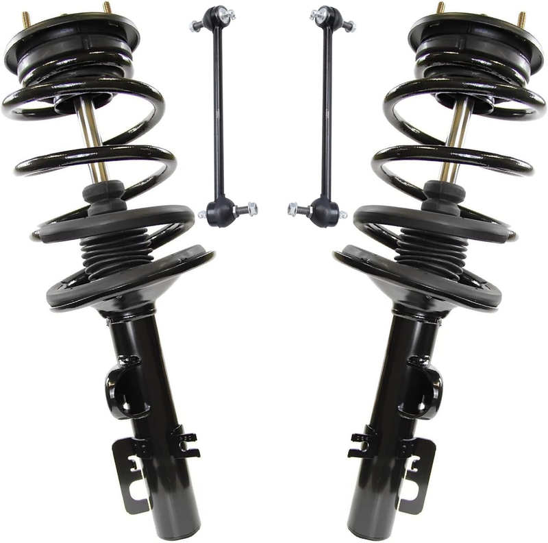 FWD Front 4Pc Struts Sway Bars for 2005-2007 Ford Five Hundred Mercury Montego