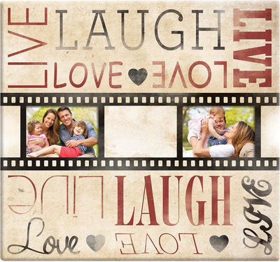 MCS MBI 13.5x12.5 Inch Filmstrip Scrapbook Album with 12x12 
