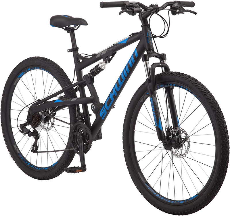 Schwinn S29 Mens and Womens Mountain Bike, 29-Inch Wheels, Aluminum Frame, Dual-