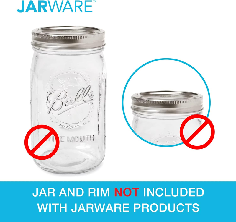 - 82654 Stainless Steel Citrus Juicer Lid for Mason Jars Metallic