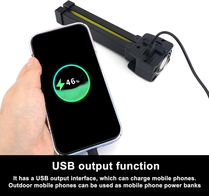 Gym Lamp for Posing, Portable Magnetic LED Posing Lamp 180 Degree Folding Magnet