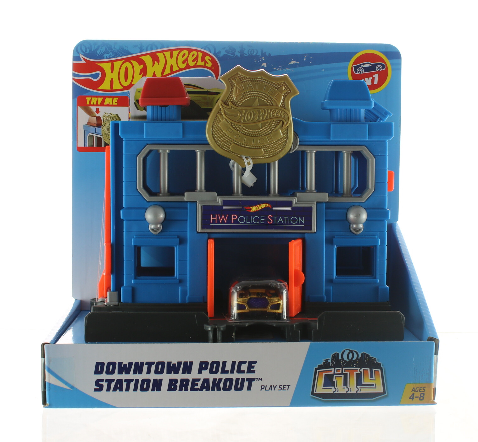 downtown police station breakout