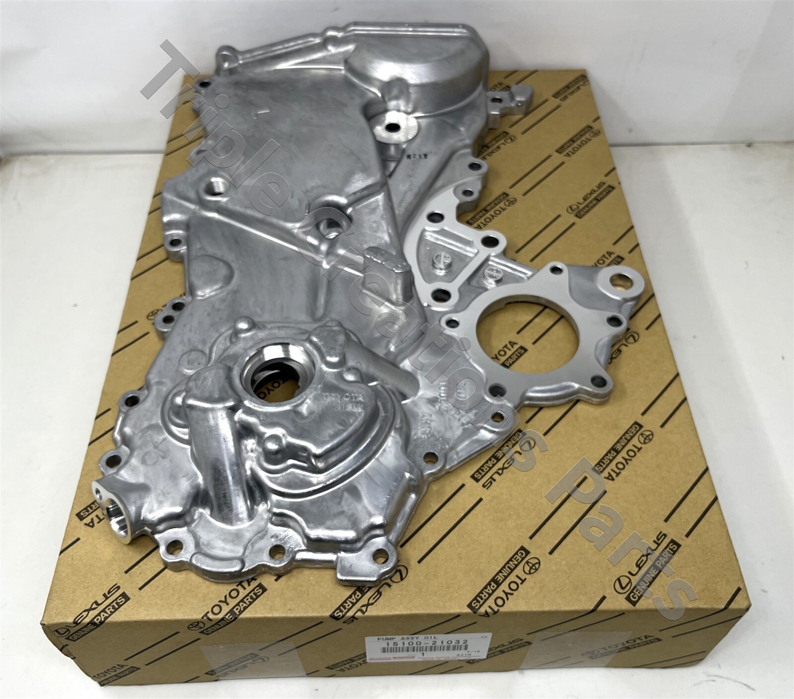 15100-21032 Genuine Toyota Pump Assy Oil 1510021032 OEM | eBay