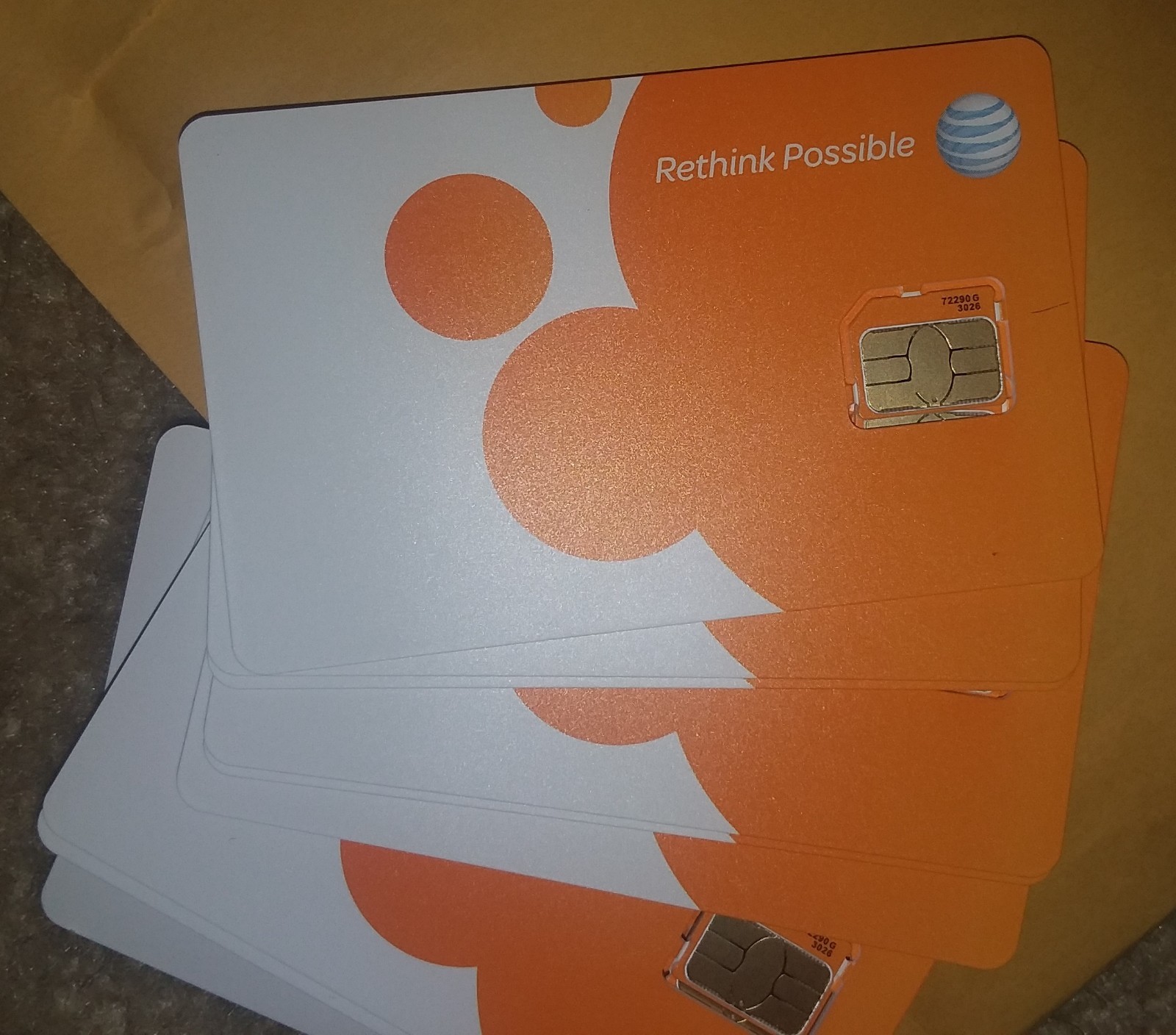 AT&T UNLIMITED DATA 4G SIMS! 1 MONTH FREE! $50/MONTH