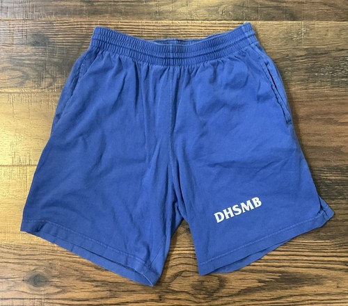 ボトムス house on the hill  ShortPants(navy)80 VINTAGE 80's FAB-KNIT BLUE SHORTS ADULT S DHSMB POCKETS