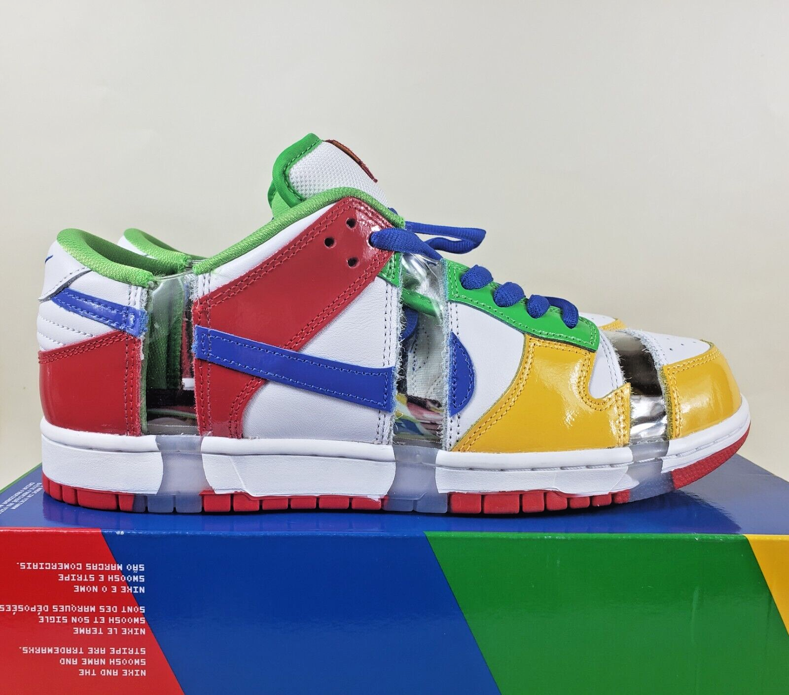 Nike SB Dunk Low Ebay Mens Size 11 FD8777-100 Sandy Bodecker