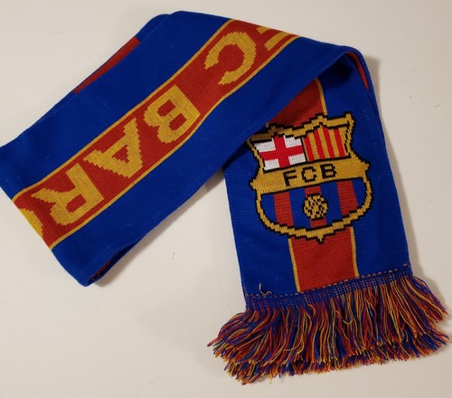 【vintage FC Barcelona football scarf】 Barcelona FAN football vintage scarf Champions League 2006