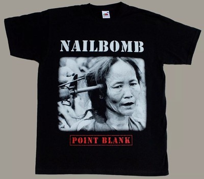 NAILBOMB - Point Blank - T Shirt -  MetaIndustriaPunk Short Sleeve Unisex Tee