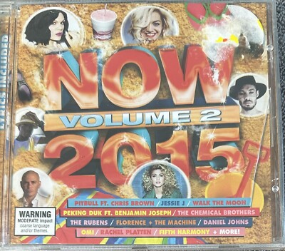 NOW VOLUME 2, 2015: Various Artists; BN CD + BN Case, Free Shipping