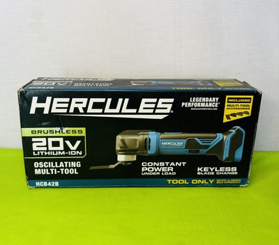 HERCULES HCB42B 20V Brushless Cordless Oscillating Multi-Tool (Tool Only) NEW