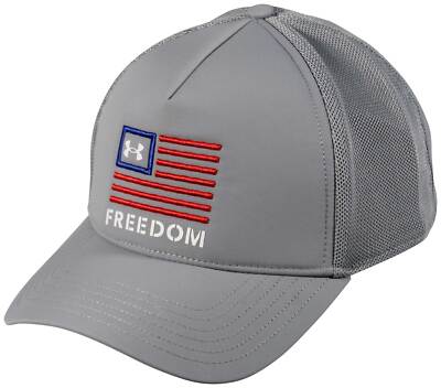 

Кепка Under Armour Freedom Trucker — стальной/красный — новинка, Grey