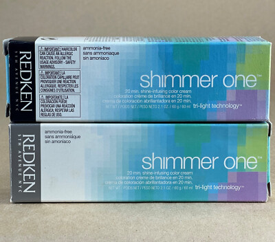 Redken SHIMMER ONE 20 Min Shine-Infusing Hair Color 2.1 oz *Choose Shade*
