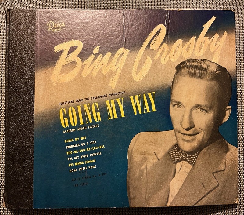Bing CROSBY - GOING MY WAY - 1945 Decca 2-record Set A-405