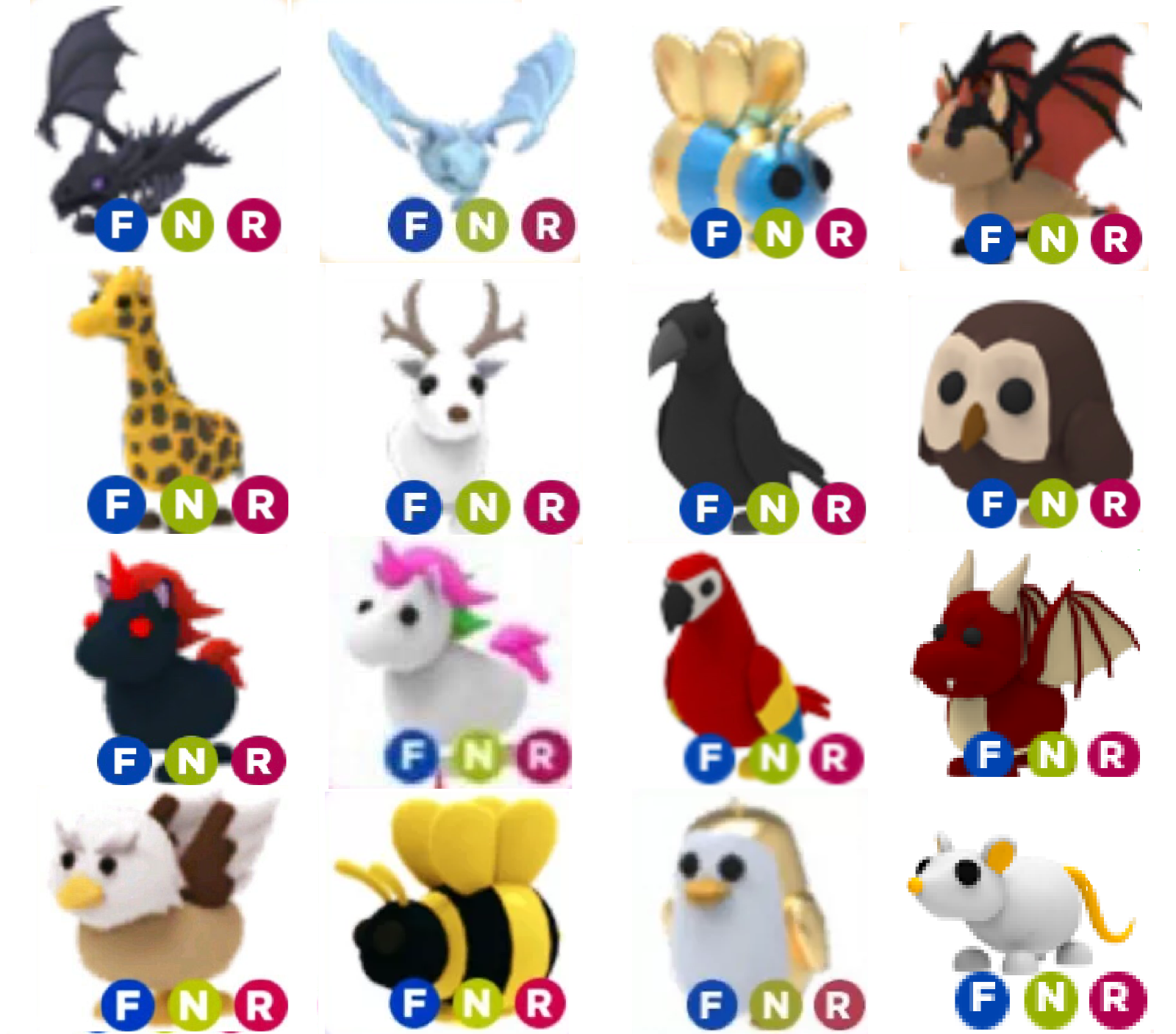 Mega Neon Parrot - i adopted all the pets in roblox adopt me new family pets tab