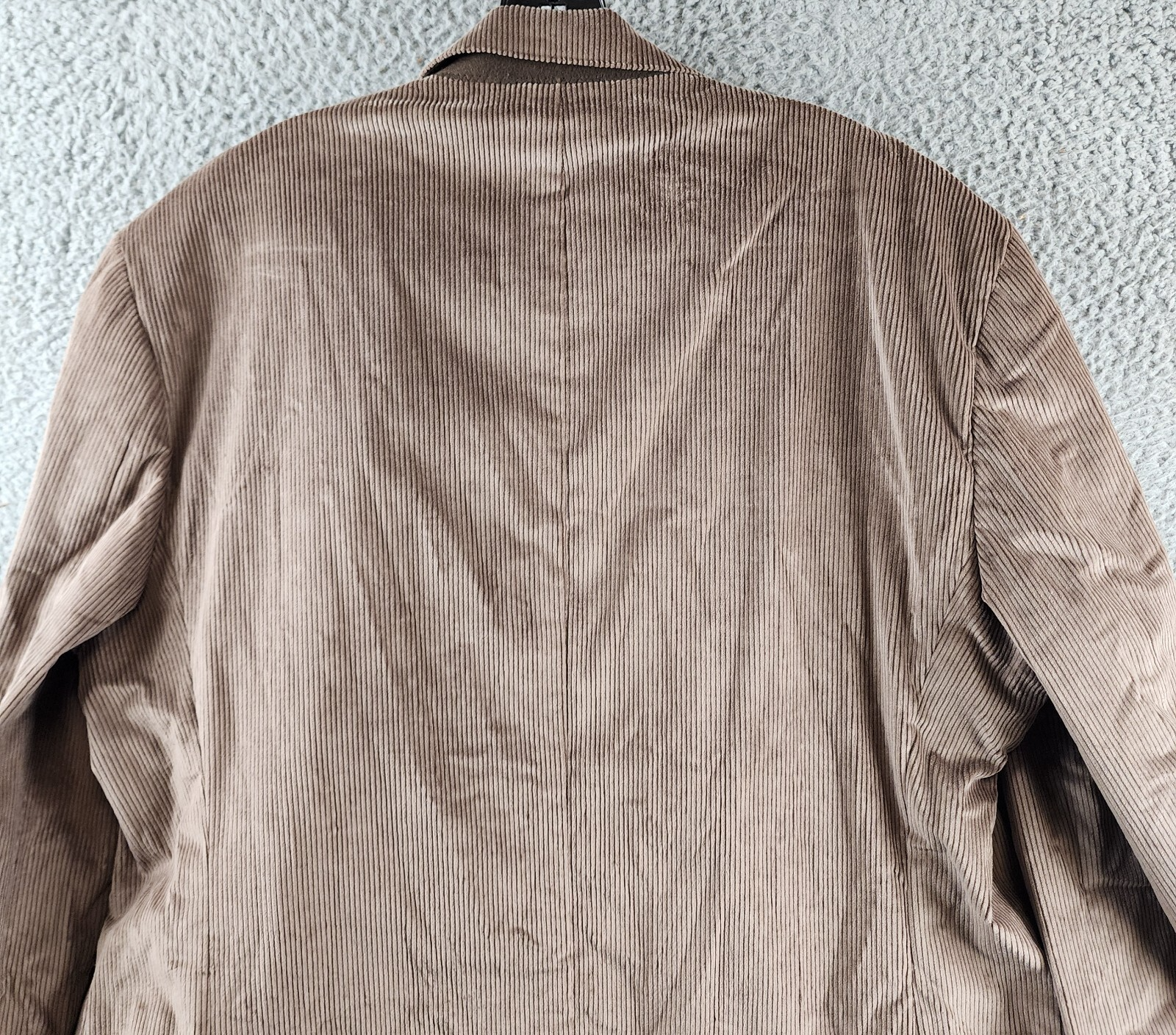 The Men's Store at Bloomingdales Corduroy Regular Fit Sport Coat 46R Light Brown - Picture 15 of 15