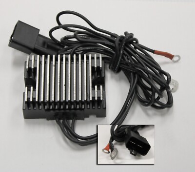 Ultima Black 32 AMP Solid State Electronic Voltage Regulator, OEM Rep 74518-99A