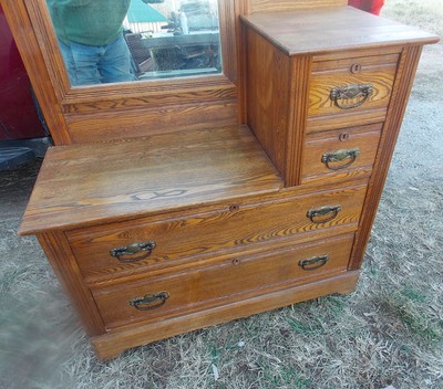 Solid Chestnut Gentlemen's Chest / Dresser