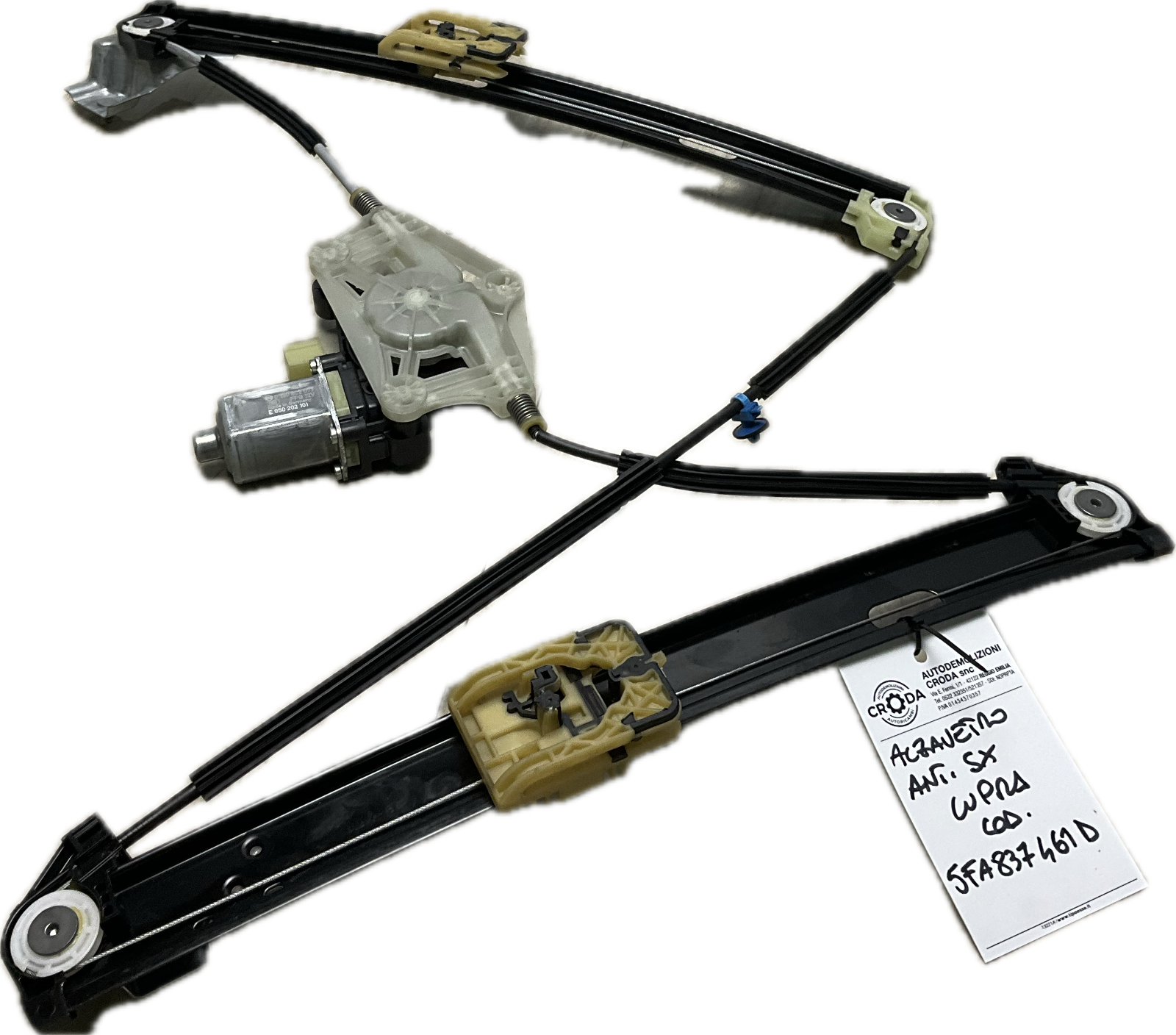 Alzavetro alzacristalli anteriore sinistro per CUPRA SEAT LEON 2023 5FA837461D