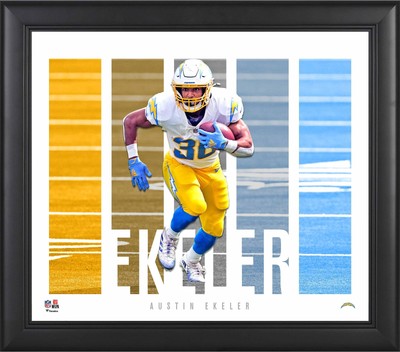 Austin Ekeler Los Angeles Chargers Framed 15x17 Player Panel Collage
