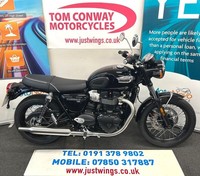 TRIUMPH BONNEVILLE T100, 2025(75), 6 DELIVERY MILES, STUNNING MOTORCYCLE, £8995