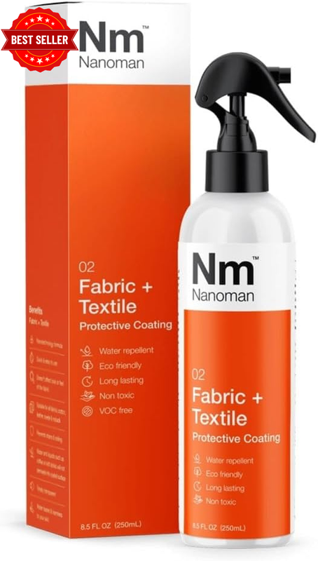 Water Repellent/Waterproof Spray for Fabric & Shoes. Latest Nano-Technology Form