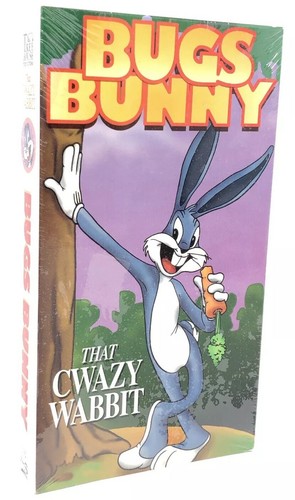 Bugs Bunny - That Cwazy Wabbit (1994, VHS) Case Of Missing