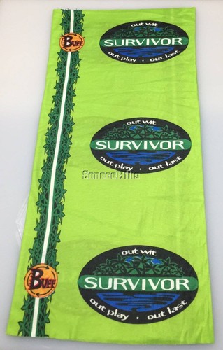 SURVIVOR BUFFS: Buff Set from Seasons 1 - 5 on Totem Display Stand - BRAND NEW