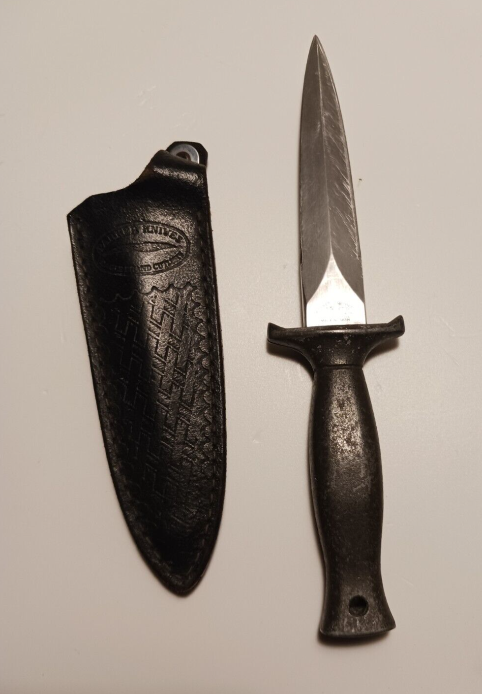 Vintage Parker Brothers Boot Knife With Sheath Japan Vintage Parker Brothers Boot Knife With Sheath Japan