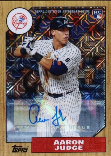 2017 Topps Silver Pack 1987 Design Chrome - Aaron Judge #87A-AJ
