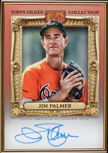 2024 Topps Gilded Collection - Jim Palmer #HAFA-JP