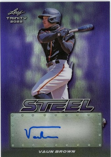 2022 Leaf Trinity - Vaun Brown #TS-VB1
