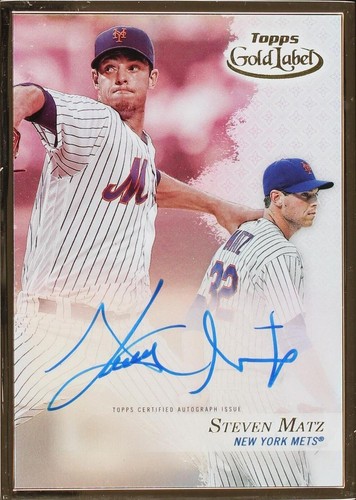 2017 Topps Gold Label - Steven Matz #FA-SMA