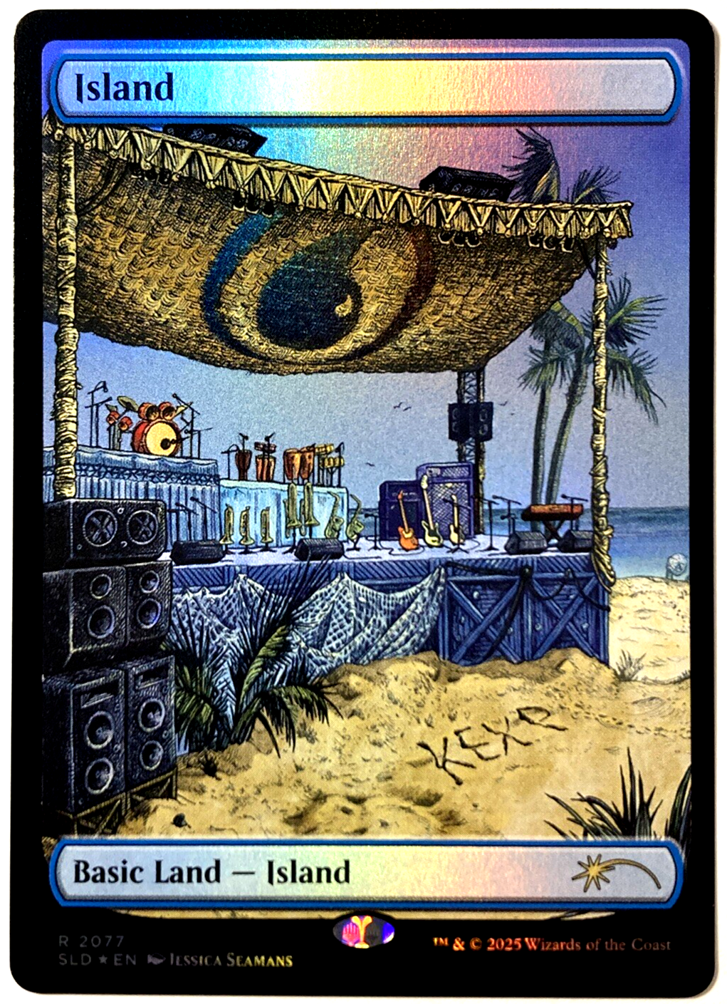 MTG 山（フルアートFOIL） Secret Lair x SpongeBob 英語 1枚 他3点 合計