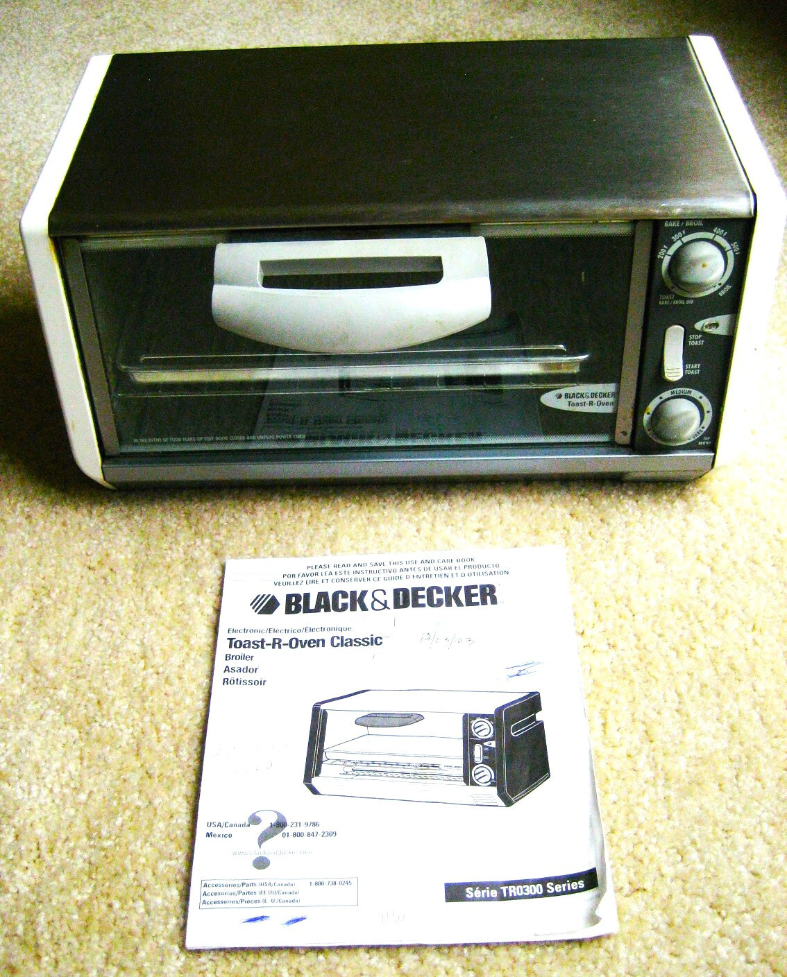 Oven & Broiler - Model Tro355