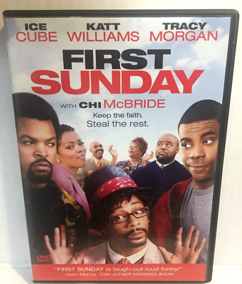 First Sunday DVD Ice Cube Tracy Morgan  Ships free Same Day with Tracking