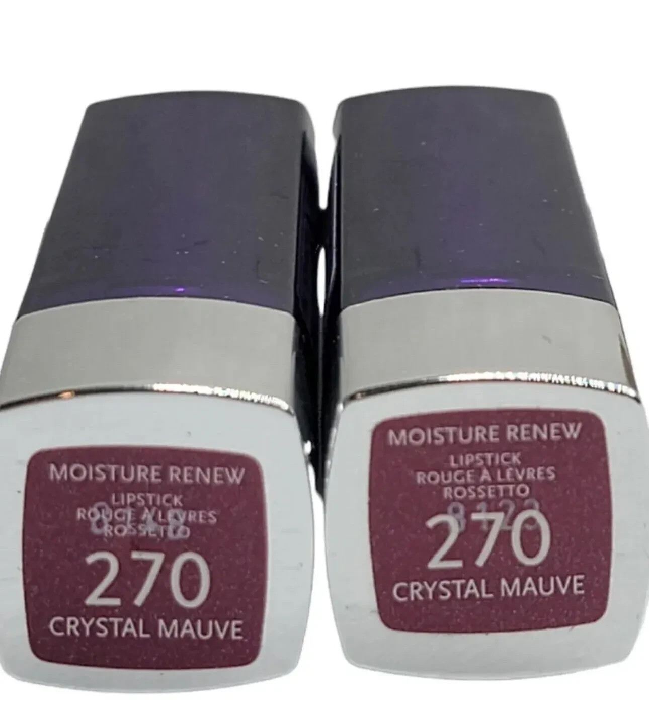 2x Rimmel London Moisture Renew Lipstick - Crystal Mauve 270 2x Rimmel London Moisture Renew Lipstick - Crystal Mauve 270