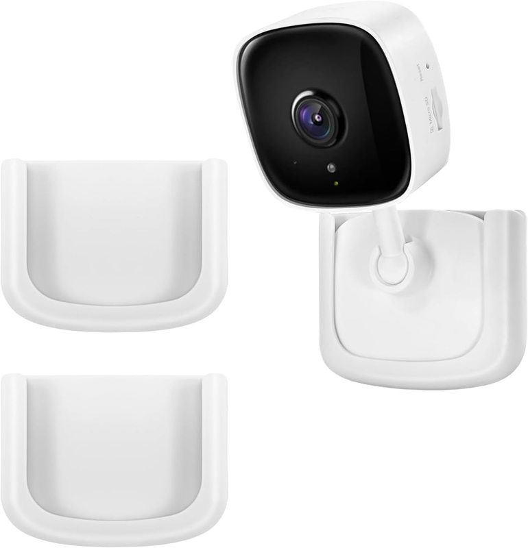 2 Pack Adhesive Wall Mount Bracket Stand Fits for Tapo Indoor Security Camera C1