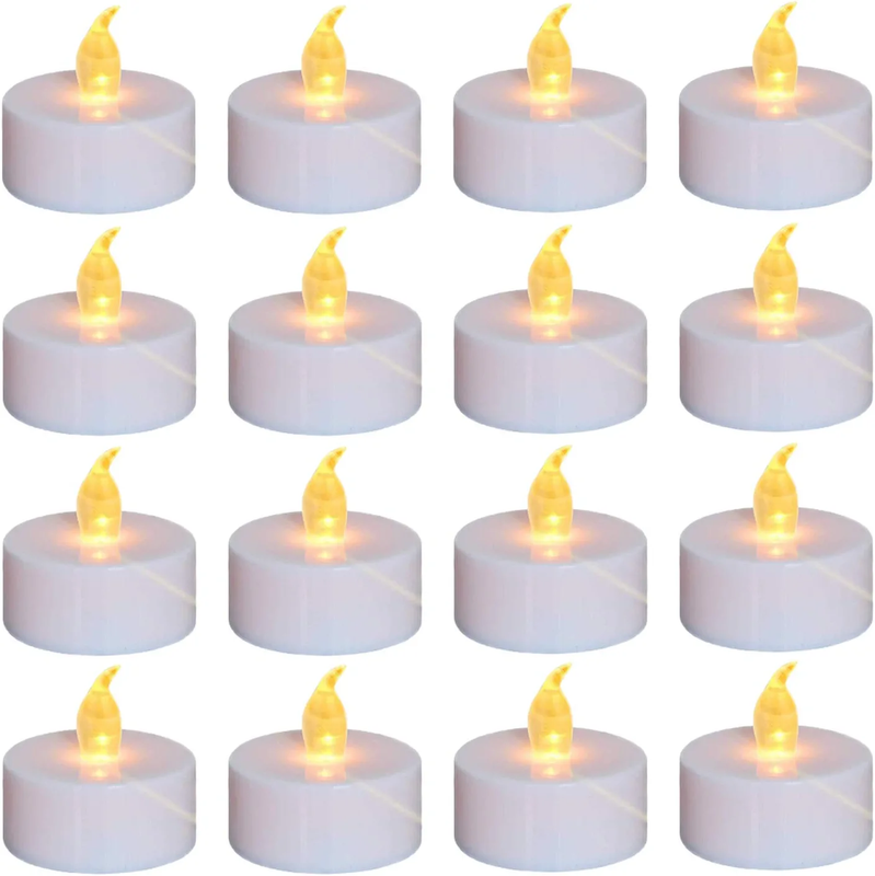 Lights 100 Pack Flameless Led Tea Lights Candles Gifts Home 