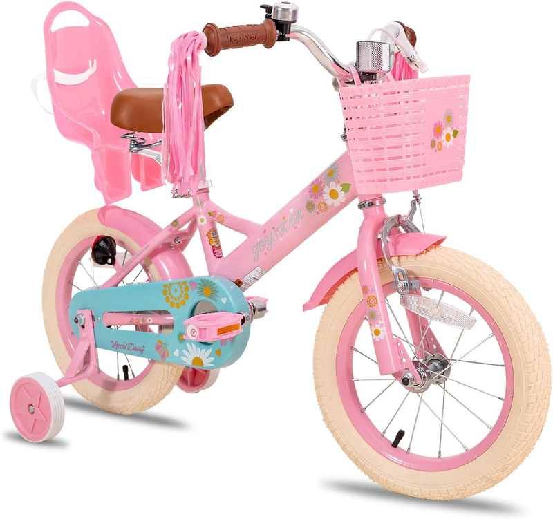 Little Daisy Kids Bike for Girls Boys Ages 2-7 Years, 12 14 