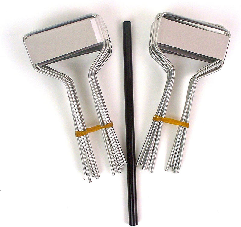 Bosmere Small-Faced Zinc Metal Plant Marker with Carbon Penc