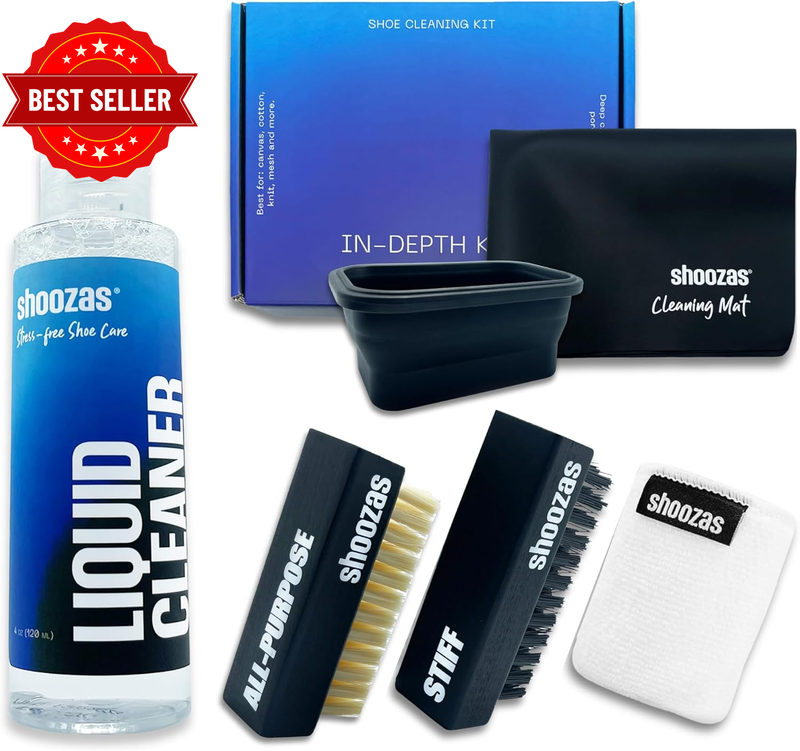 Shoe Cleaner Kit – Mess-Free, Powerful, and Delicate Shoe Cleaning Kits, Quick D