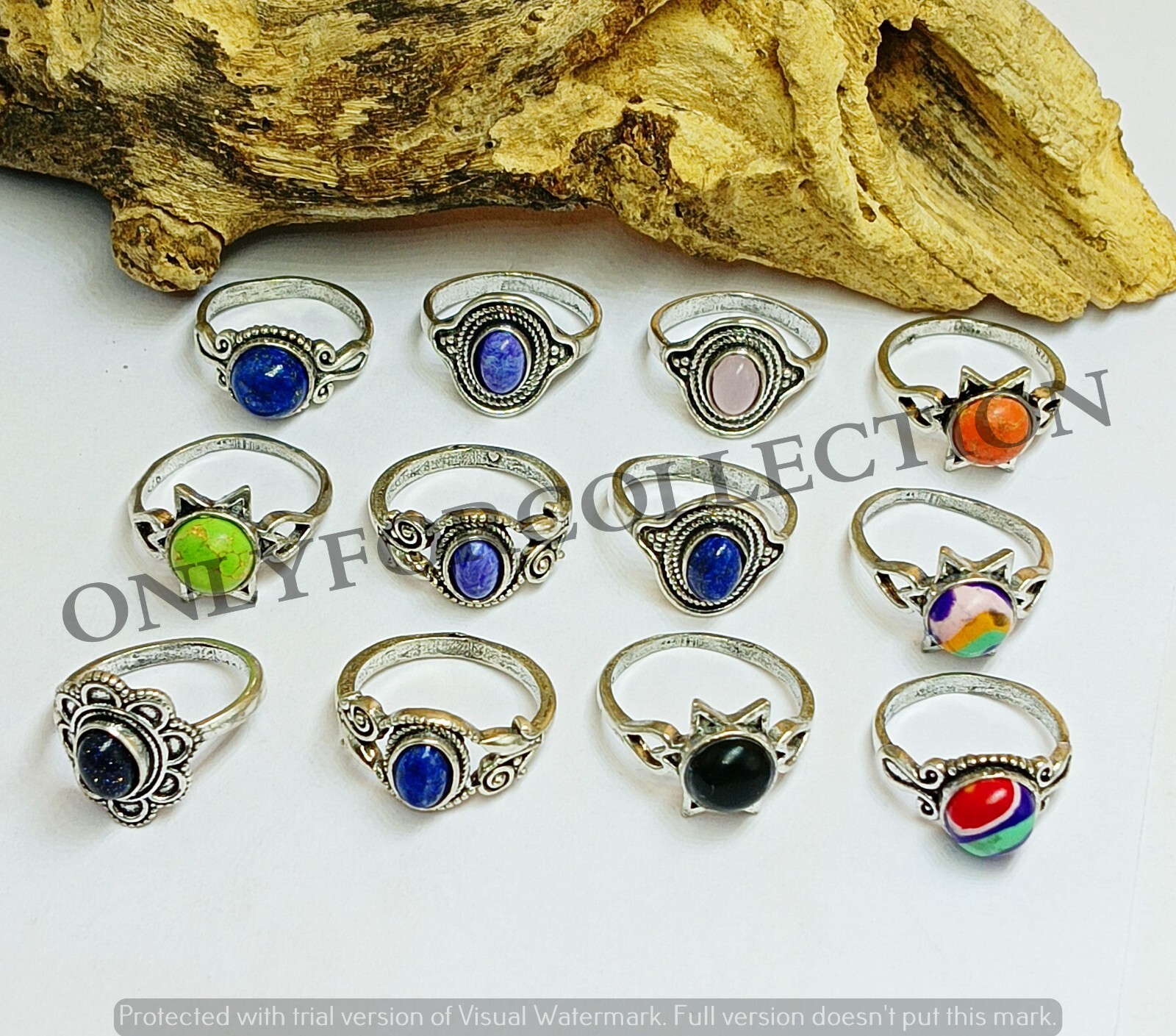 アクセサリー Vintage Silver Mulch Jem Stone Ring 925 $_57.JPG?set_id=8800005007
