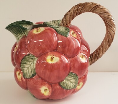 Fitz and Floyd Apples Jug