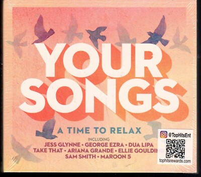 Various Artists Your Songs: A Time to Relax (CD) Box Set New Factory Sealed