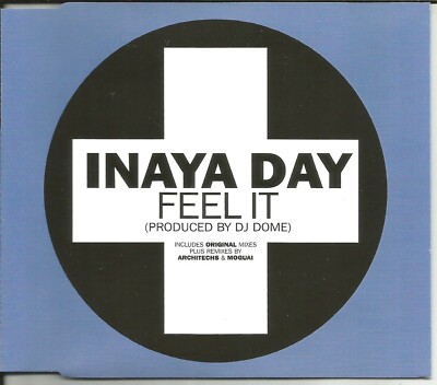 INAYA DAY Feel it w/ ARCHITECHS & MOGUAI REMIXES CD single SEALED USA Seller