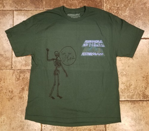 ☆ Cactus Jack ‘AstroWorld Festival’ 限定Tシャツ ☆ TRAVIS SCOTT Astroworld Festival 2021 UTOPIA HANDS t shirt
