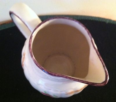 Blue Ridge China Pitcher Hand Painted Roses