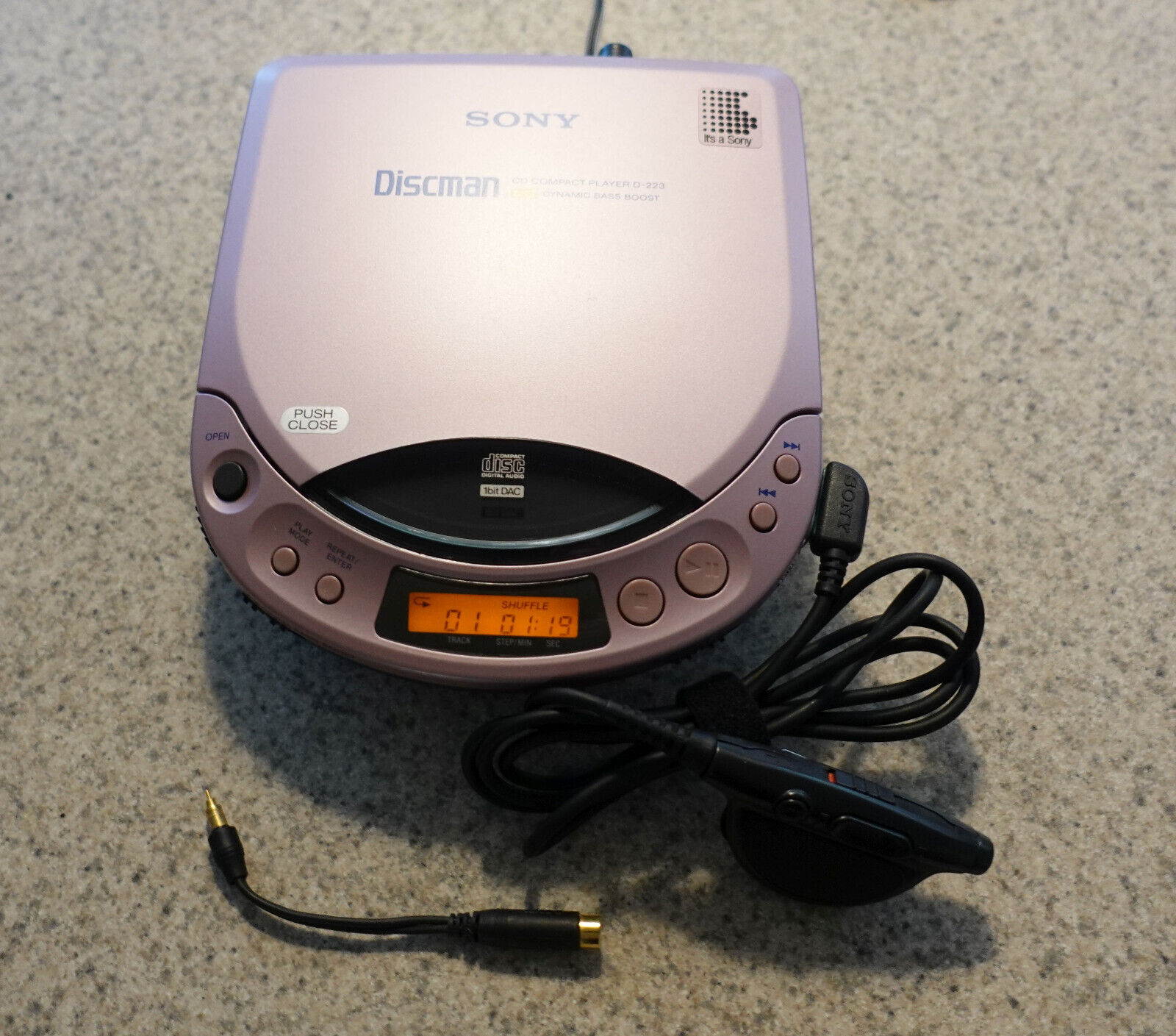 Sony D-223 discman portable cd player | eBay Sony D-223 discman portable cd player | eBay