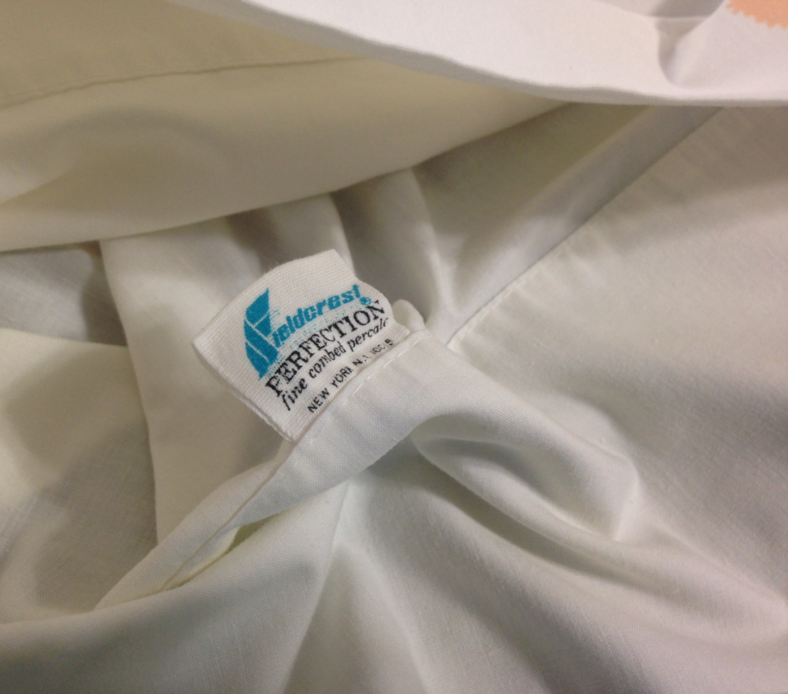 Vintage Fieldcrest Perfection Floral Pillowcase