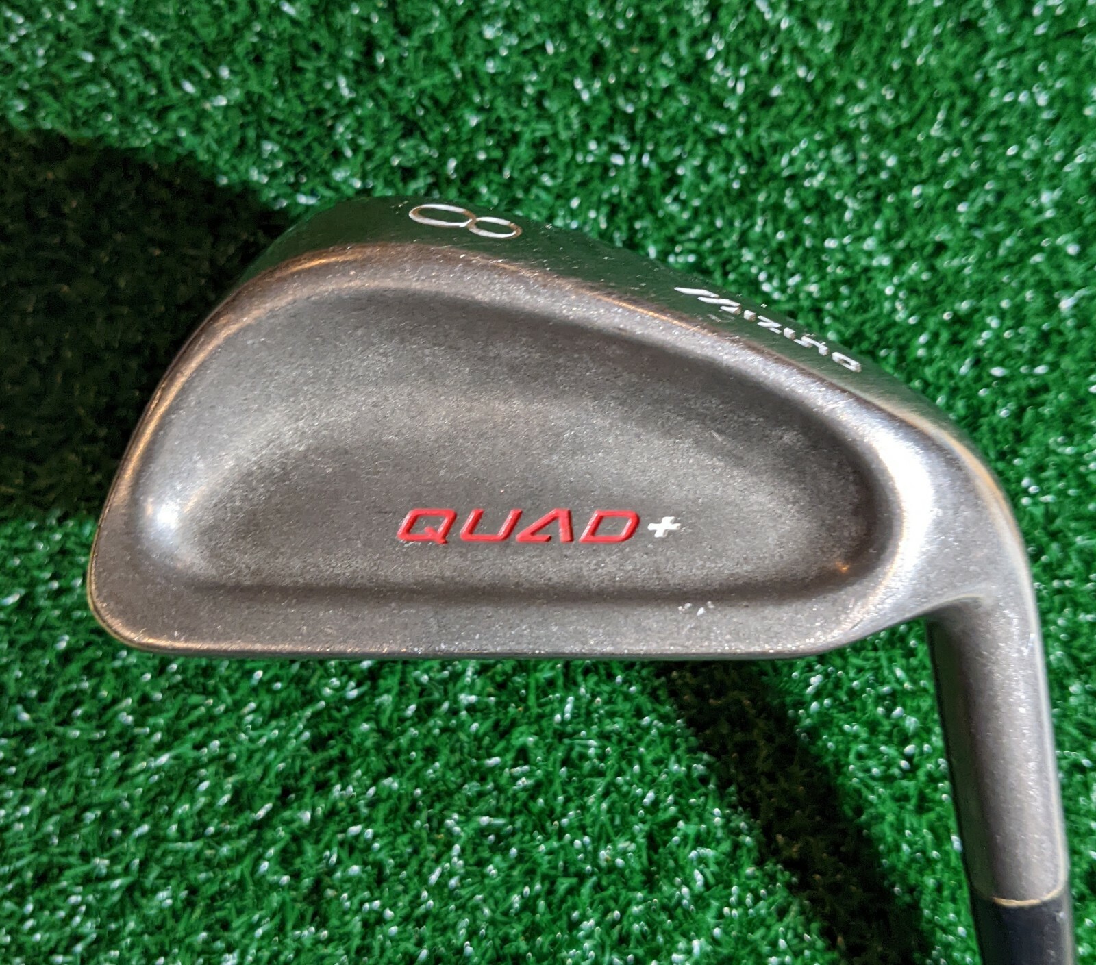 Mizuno Quad + Plus 8 Iron 34° / Regular Flex Graphite Shaft Mizuno Quad + Plus 8 Iron 34° / Regular Flex Graphite Shaft